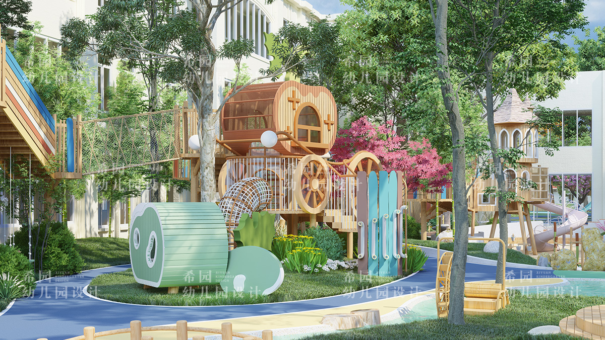 幼兒園無(wú)動(dòng)力玩具設計的小竅門(mén)你知道嗎?